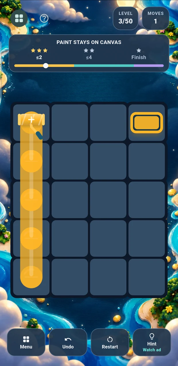 Roll Out gameplay screen 3